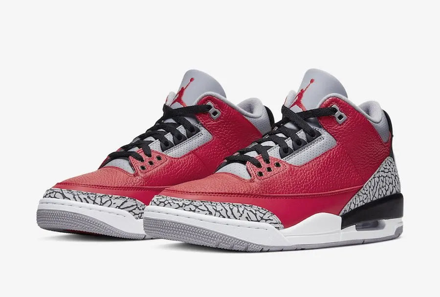 Air Jordan 3 Varsity Red - Hình 5