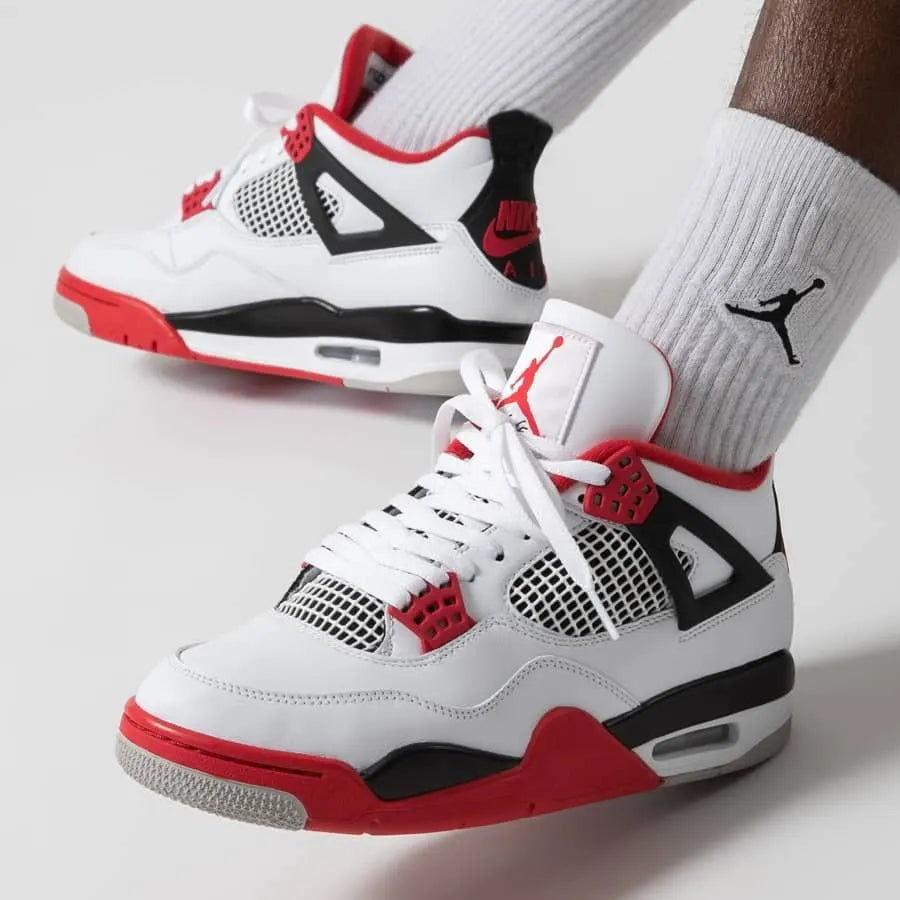 Air Jordan Retro White Fire - Hình 4
