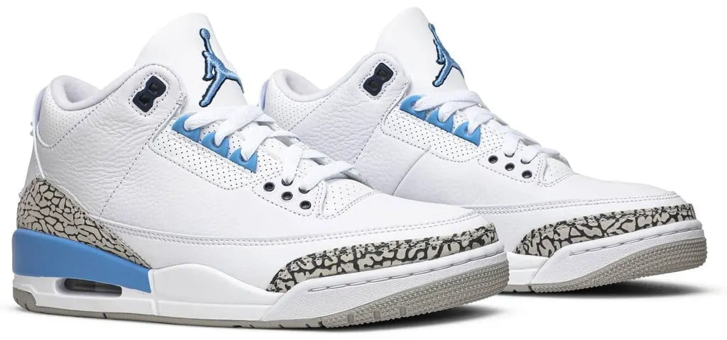 Air Jordan 3 Retro White UNC