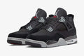 Jordan 4 Retro Black Canvas premium