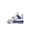 Air Jordan 4 Toddler White/Navy - Hình 2