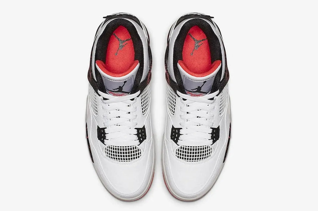 retro white Air Jordan 4 Frozen Moments - Hình 4