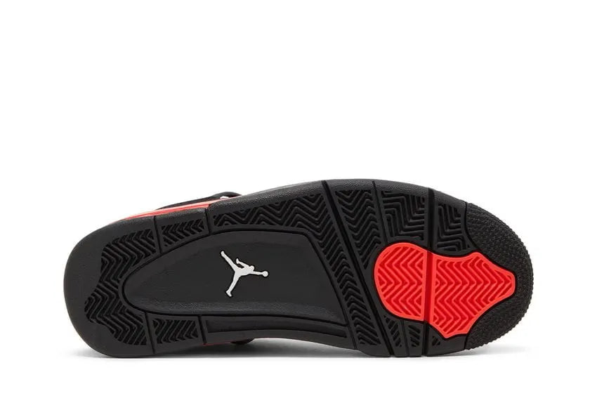 black Air Jordan 4 Retro Crimson - Hình 3