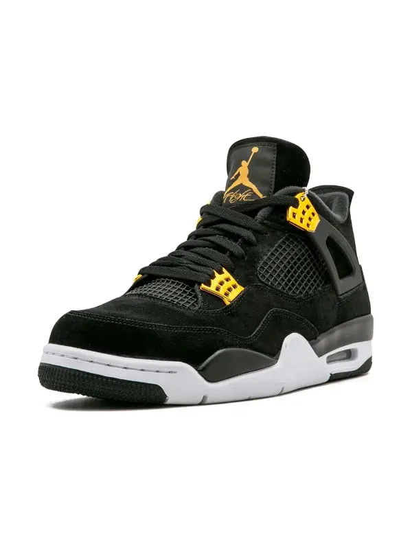 premium Jordan 4 Retro Black Gold - Hình 5
