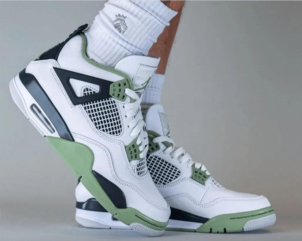 fresh Air Jordan 4 Seafoam Green - Hình 3