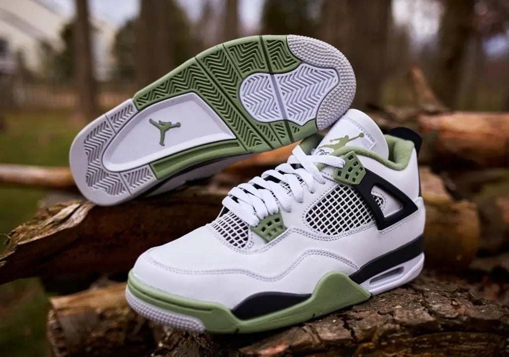fresh Air Jordan 4 Seafoam Green - Hình 4