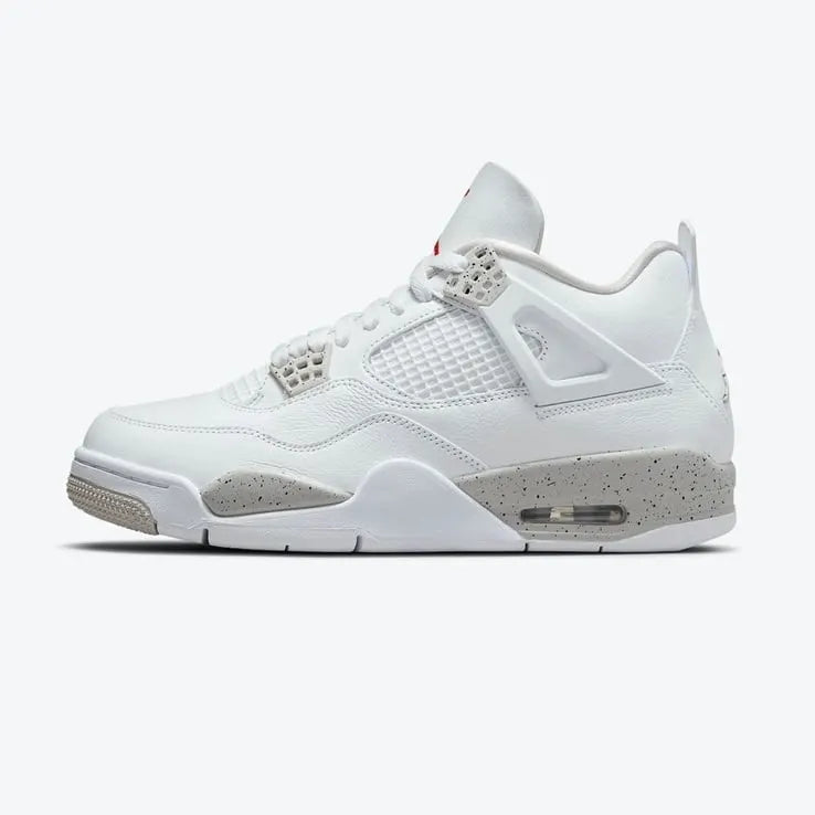 retro iconic Air Jordan 4 White Oreo - Hình 4