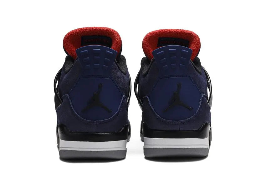 Air Jordan 4 Navy Suede - Hình 4