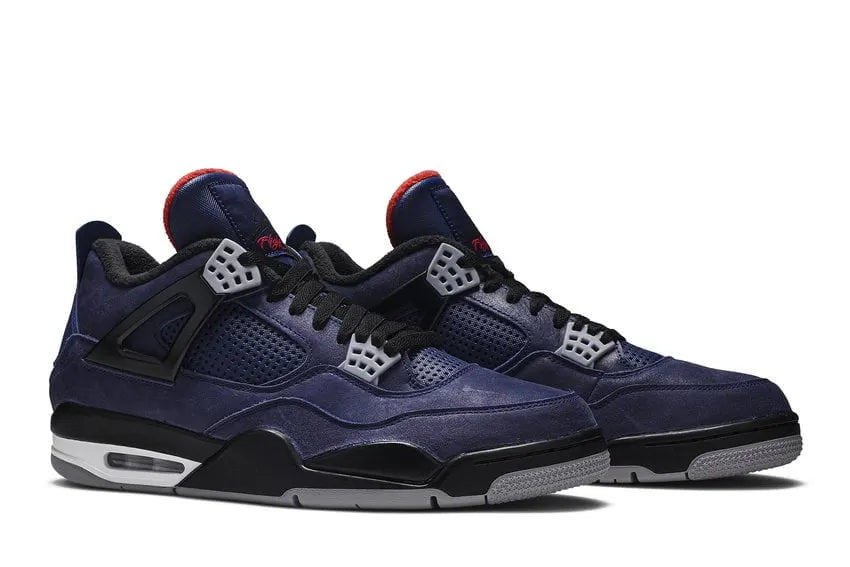 Air Jordan 4 Navy Suede - Hình 5