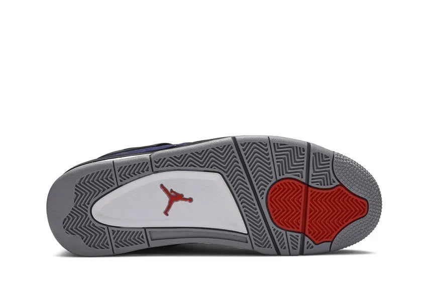 Air Jordan 4 Navy Suede - Hình 3