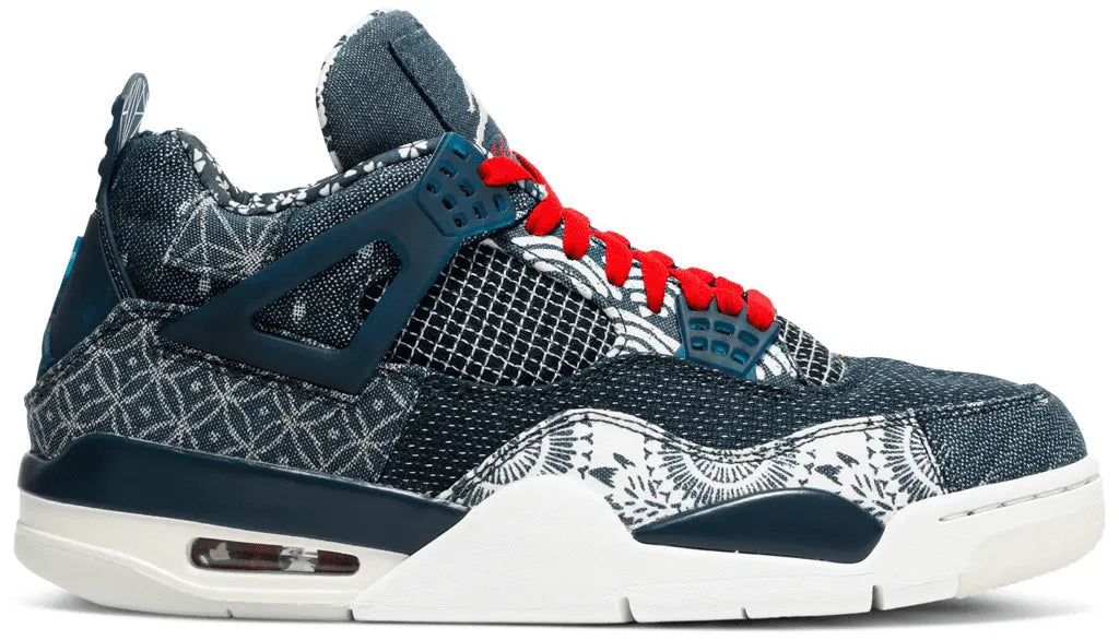 Air Jordan 4 Sashiko Denim - Hình 5