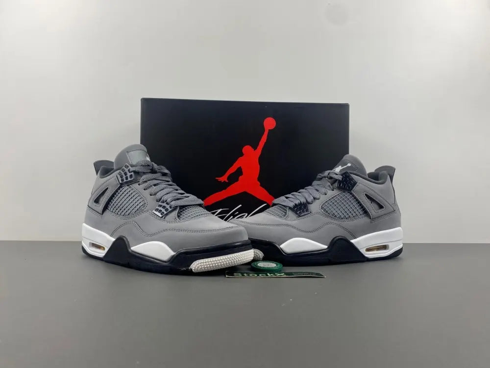 Air Jordan 4 Retro Cool Grey iconic - Hình 12