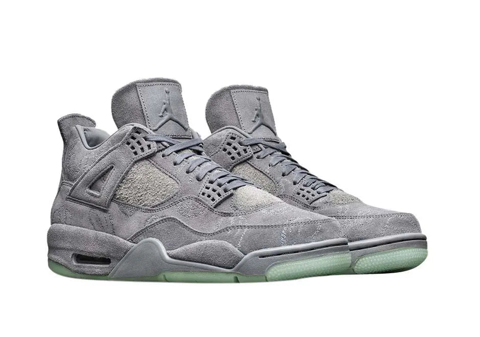 Jordan 4 Retro Craft Grey - Hình 4