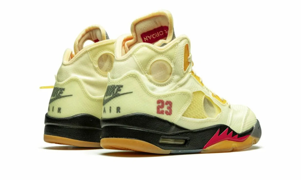 virgil Off-White Air Jordan 5 Sail - Hình 3