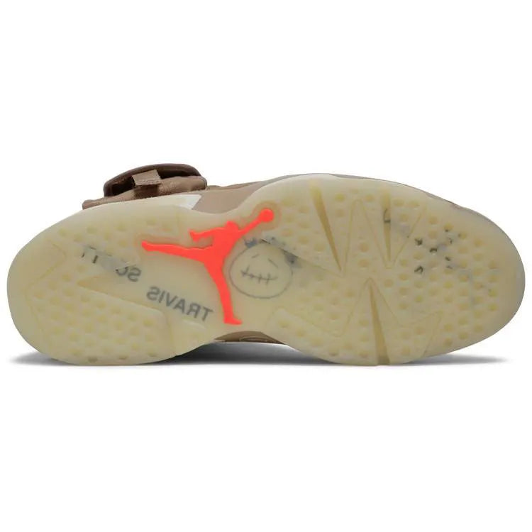 Jordan 6 Travis Scott Khaki - Hình 5