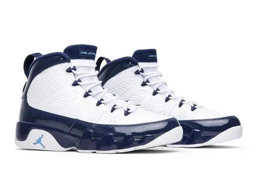 Air Jordan 9 White Navy - Hình 5
