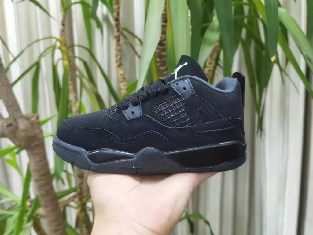 Air Jordan 4 Toddler White/Blue - Hình 3