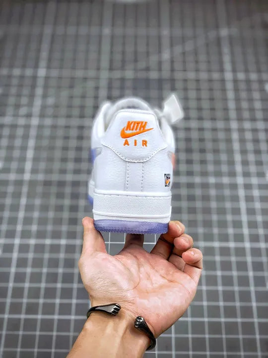 Nike White Orange AF1 - Hình 2