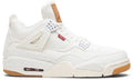 Levi's Air Jordan 4 White Denim