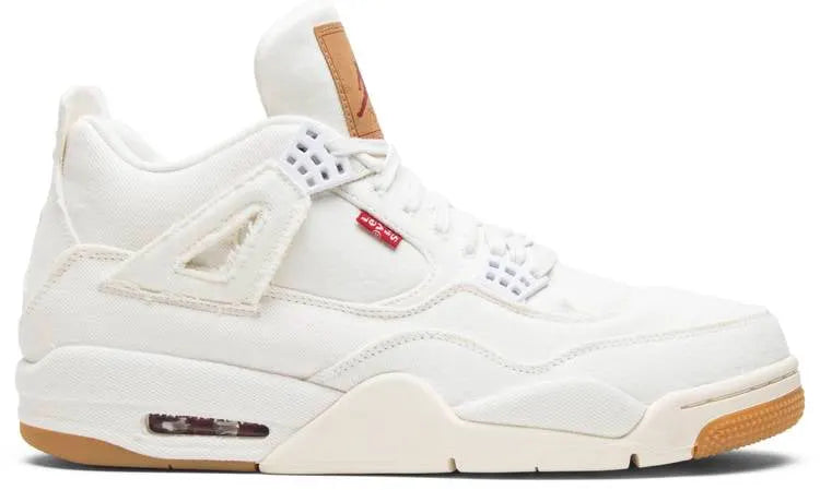 Levi's Air Jordan 4 White Denim