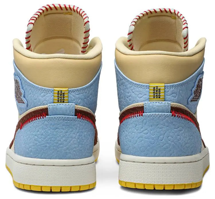 limited Air Jordan 1 Mid Tan Suede - Hình 4