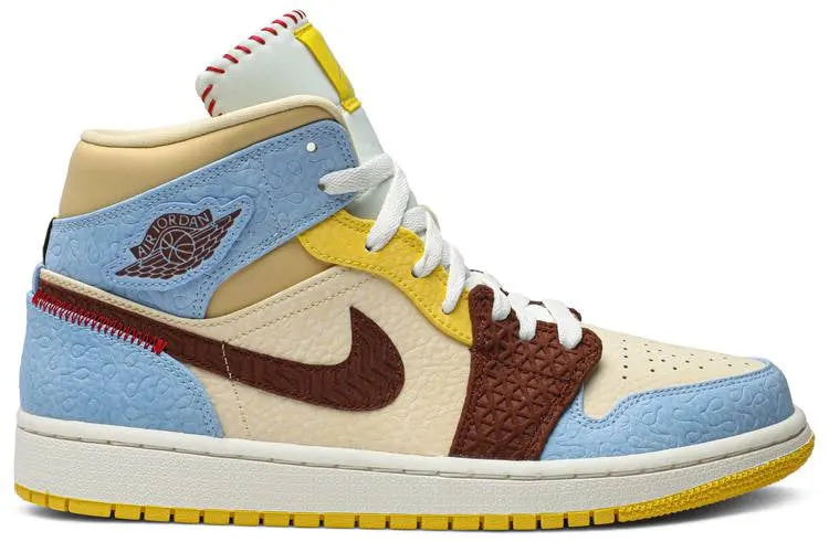 limited Air Jordan 1 Mid Tan Suede