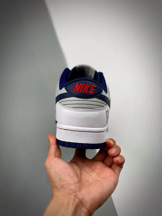 Nike Dunk Low NBA 75th Grey Navy - Hình 7