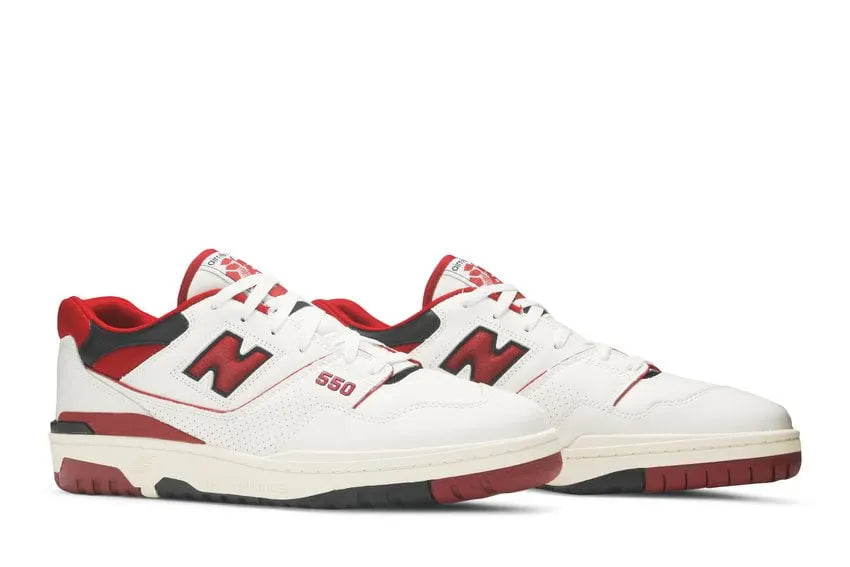 aime New Balance 550 White Red - Hình 5