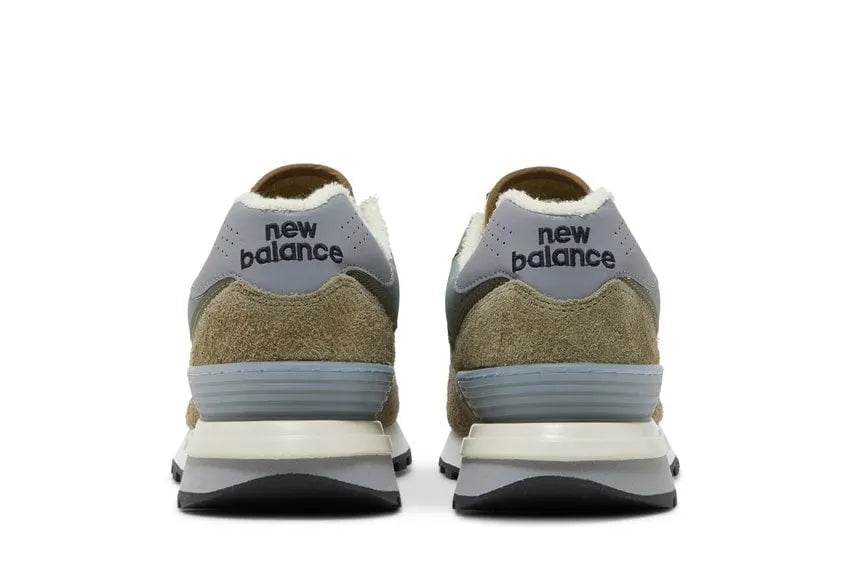 New Balance 574 Olive Suede - Hình 4