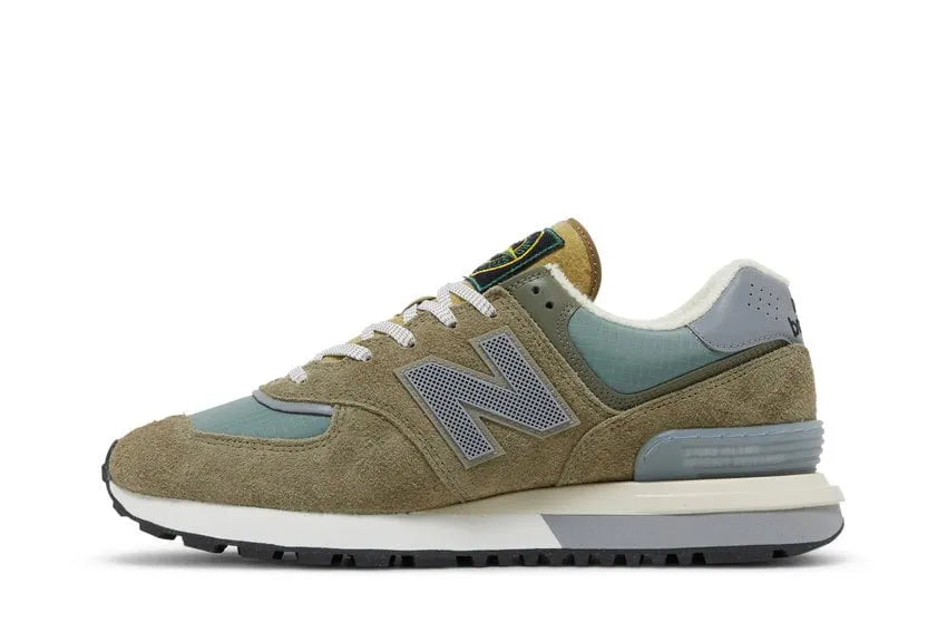 New Balance 574 Olive Suede - Hình 2