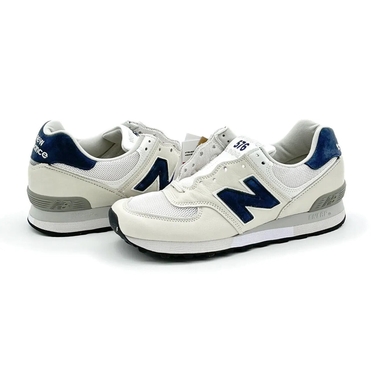 New Balance 574 Off-White Navy - Hình 3