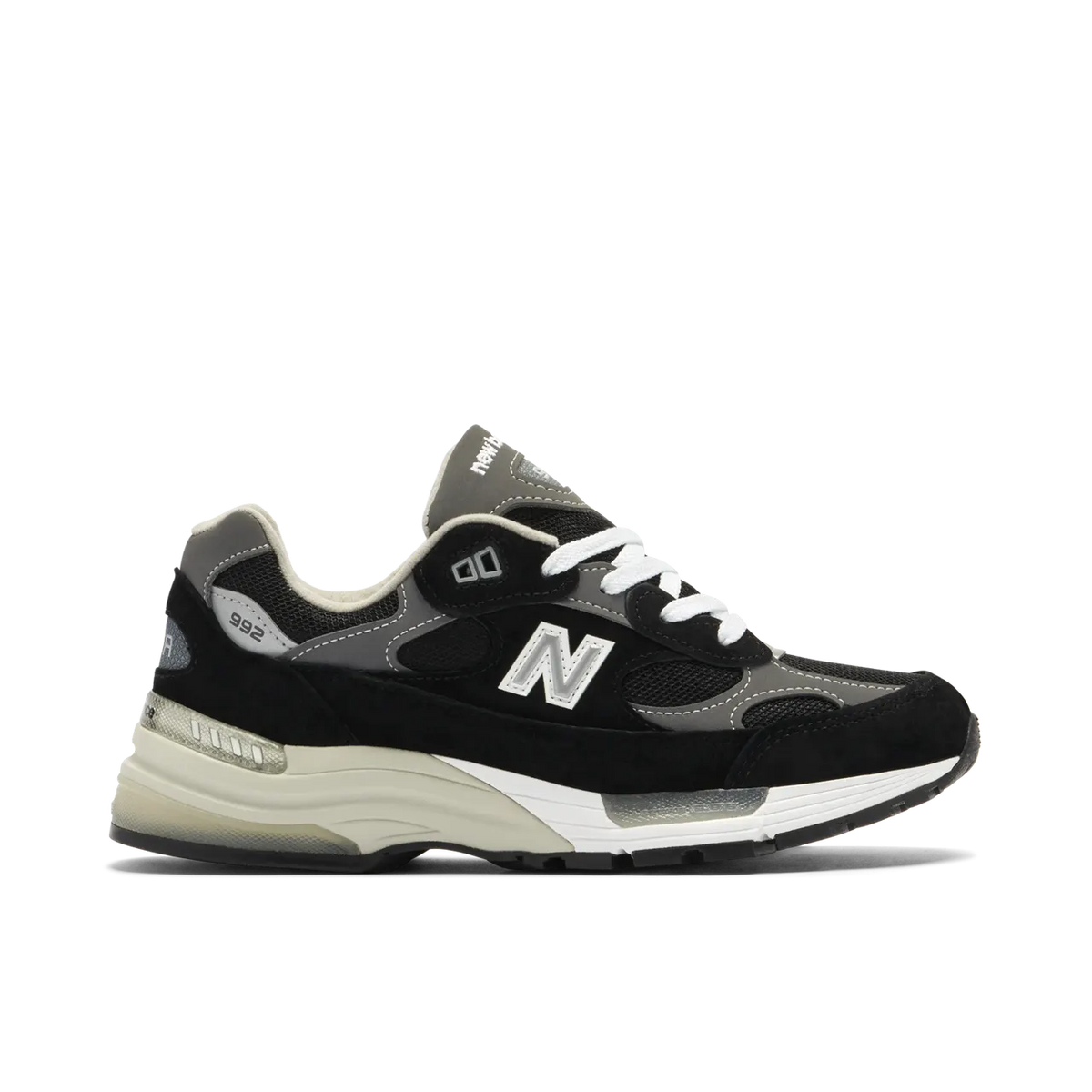 premium New Balance 992 Black Grey