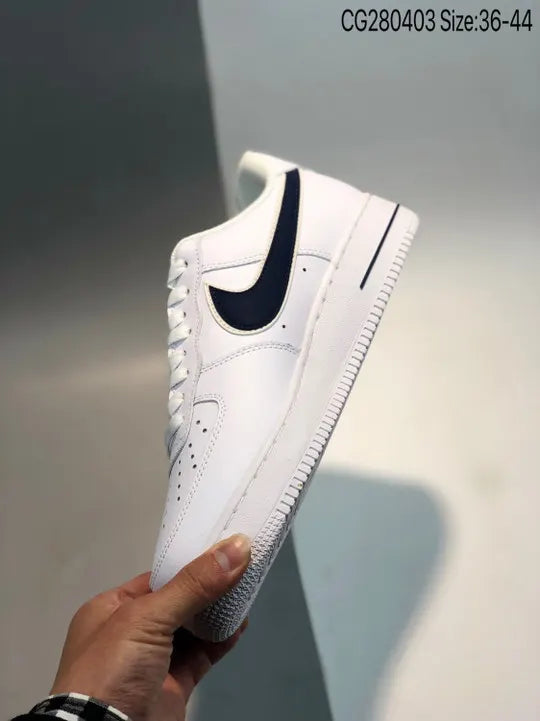 classic Nike Air Force 1 White Black - Hình 3