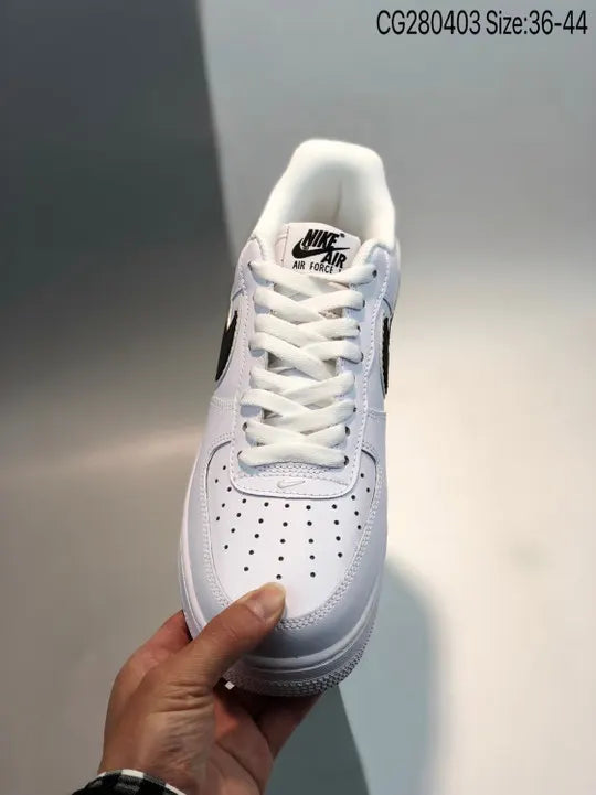 classic Nike Air Force 1 White Black - Hình 4