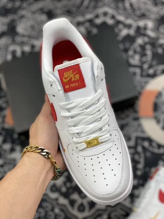 Nike AF1 White Red Gold - Hình 6