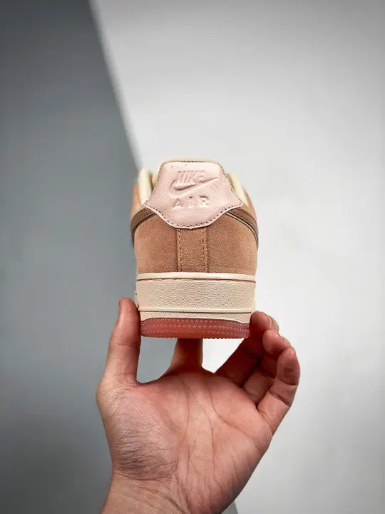 Nike Air Force 1 Pink Suede - Hình 8