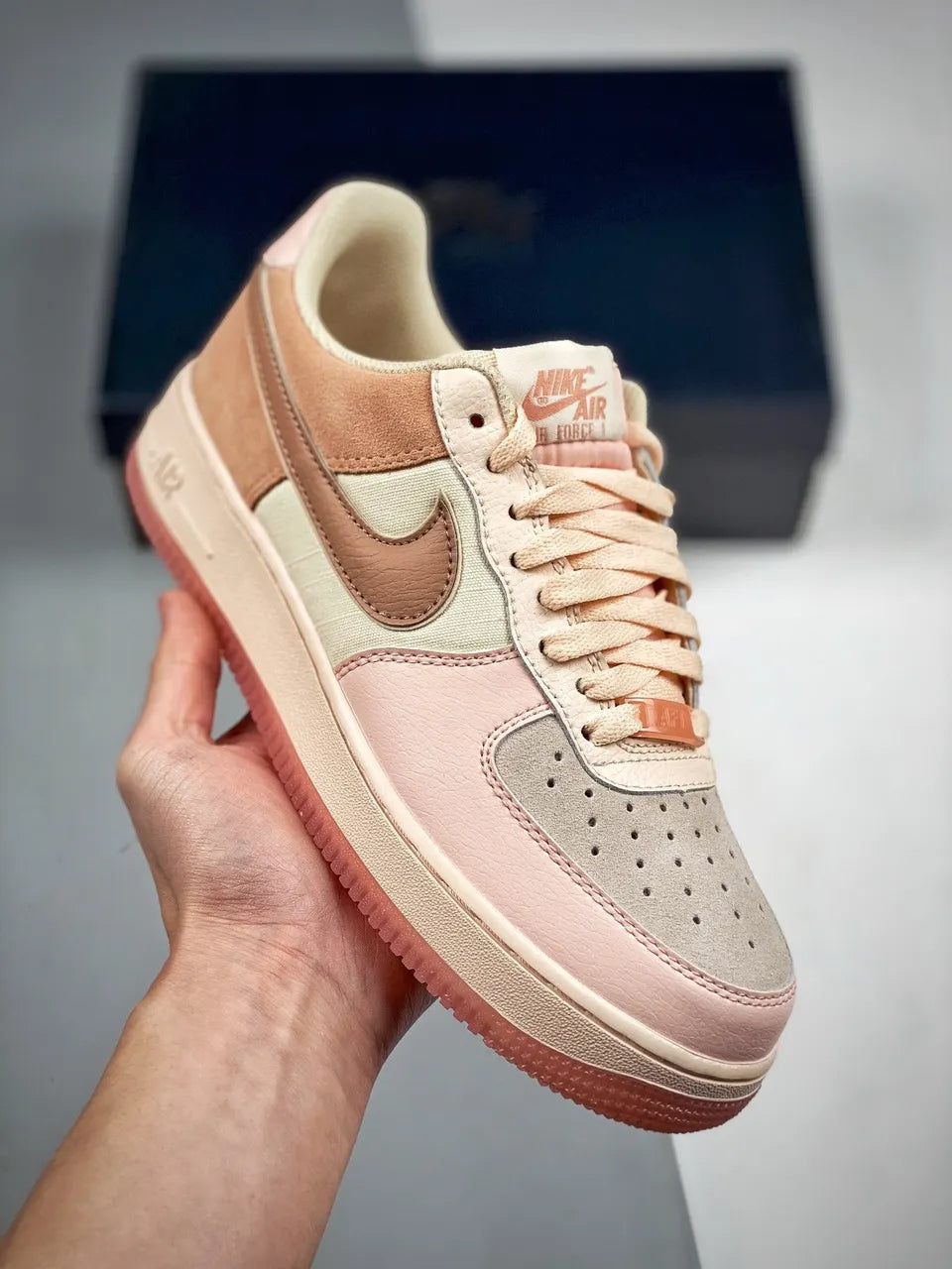 Nike Air Force 1 Pink Suede