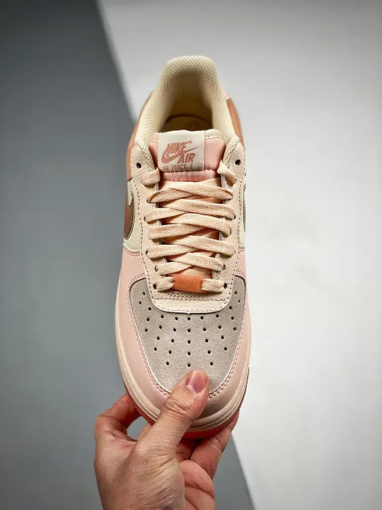 Nike Air Force 1 Pink Suede - Hình 3