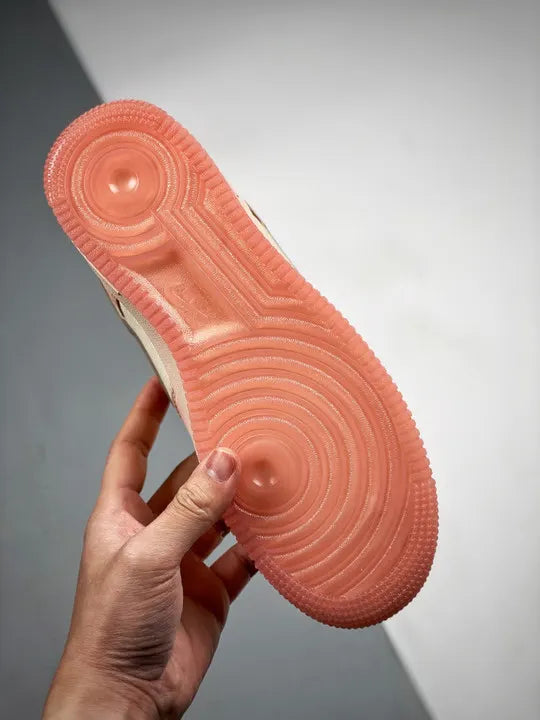 Nike Air Force 1 Pink Suede - Hình 7