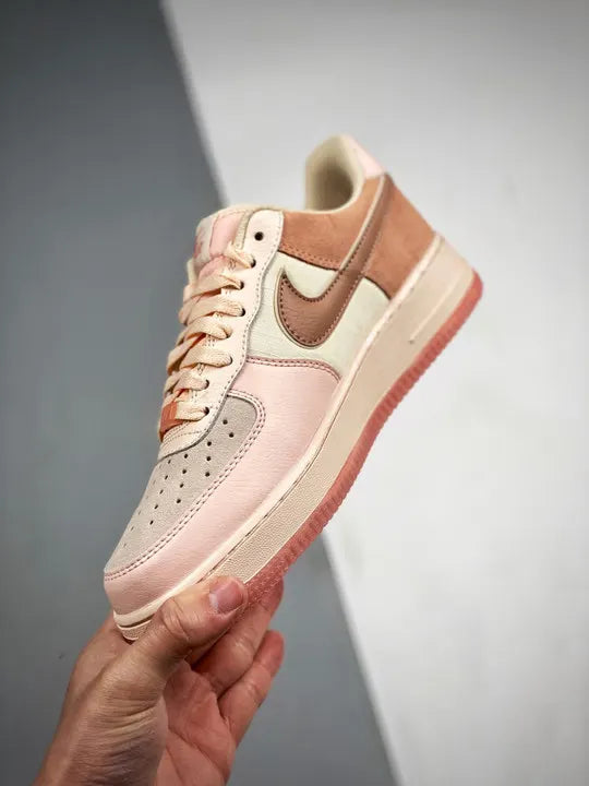 Nike Air Force 1 Pink Suede - Hình 6