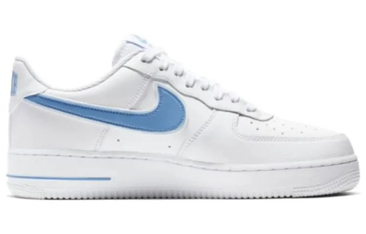 air Nike AF1 White Blue - Hình 3