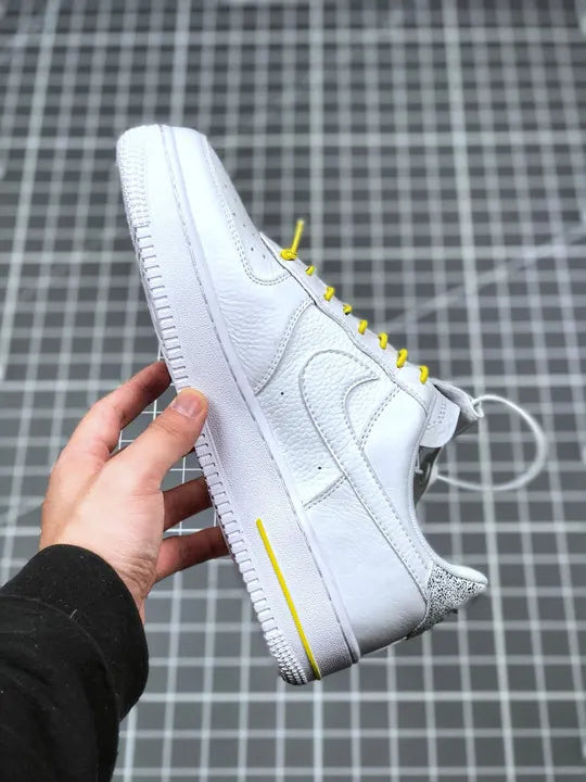 Nike Air Force 1 White Yellow - Hình 2