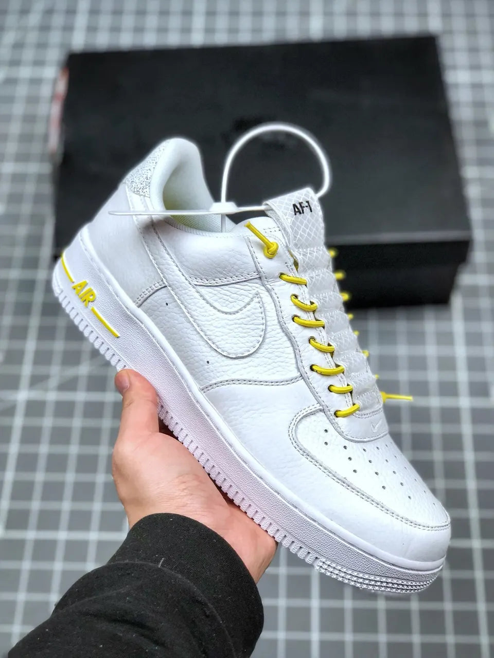 Nike Air Force 1 White Yellow