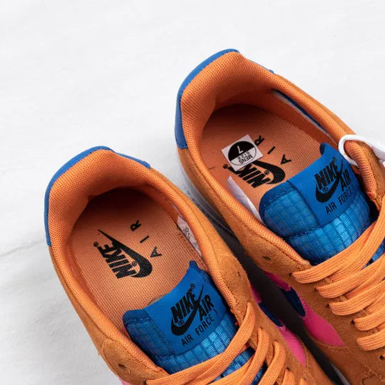 Nike Air Force 1 Low Orange Pink Blue - Hình 3