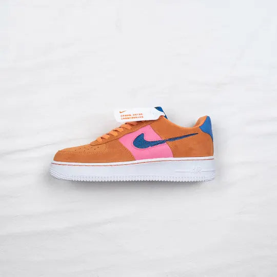 Nike Air Force 1 Low Orange Pink Blue