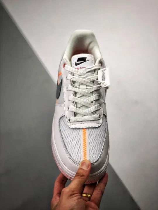 Nike AF1 Grey Pink Stitch - Hình 2