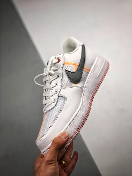 Nike AF1 Grey Pink Stitch - Hình 7