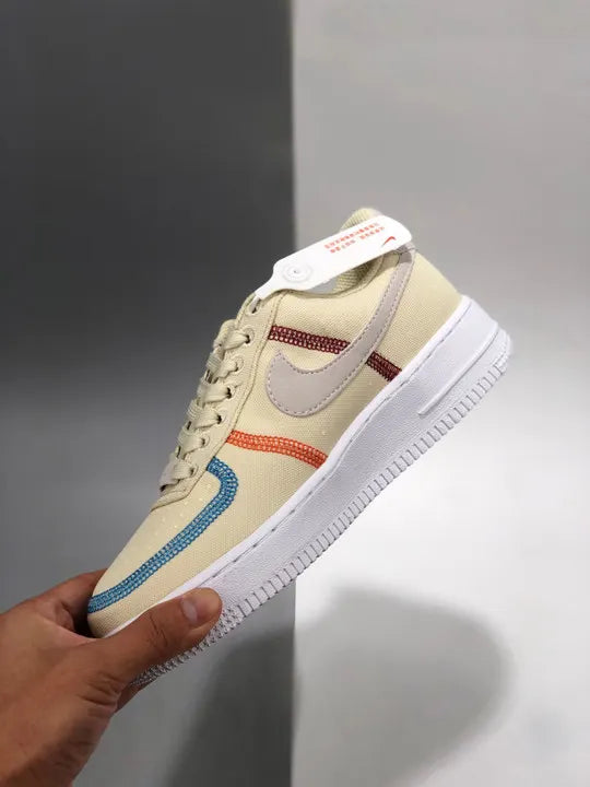 Nike AF1 Canvas Beige - Hình 2