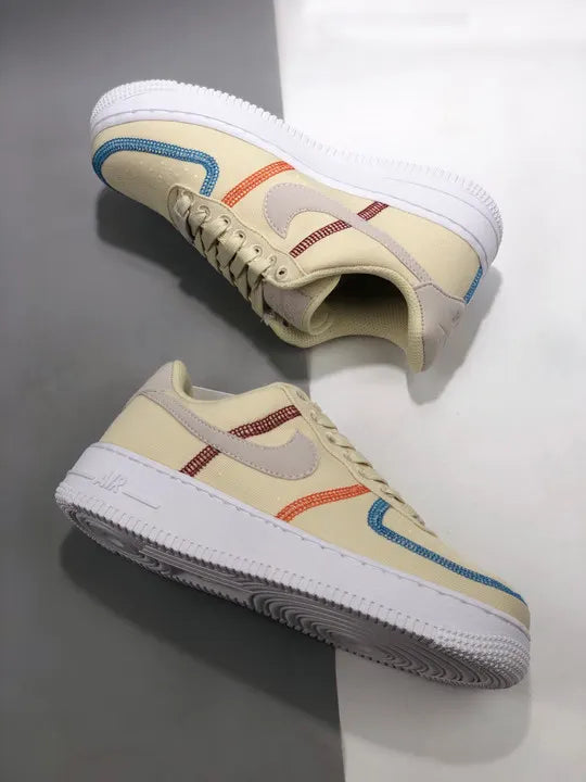 Nike AF1 Canvas Beige - Hình 3