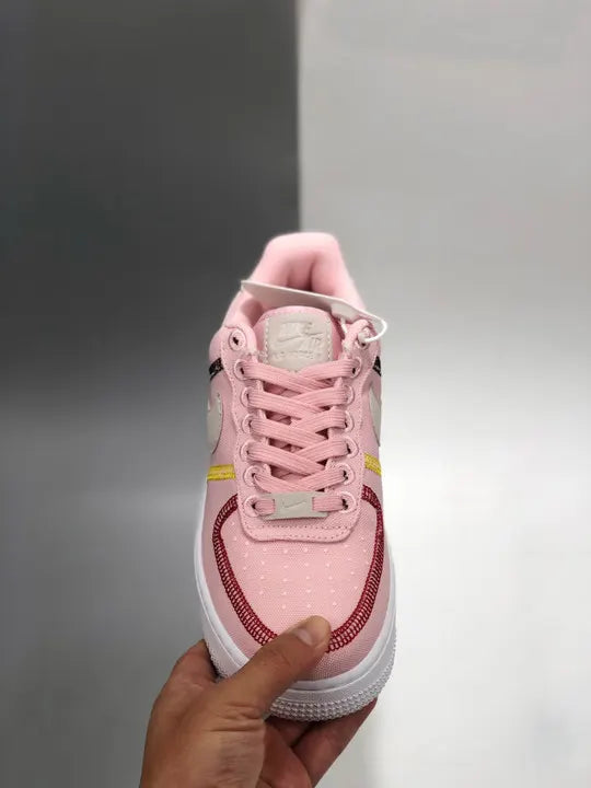 Nike AF1 Pink Canvas - Hình 4